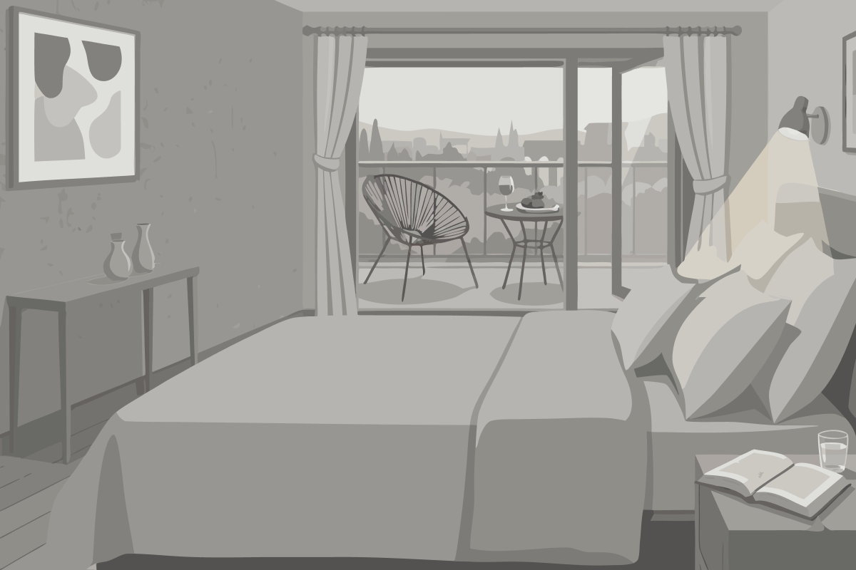 Budget Single Room with Shared Bathroom and Toilets