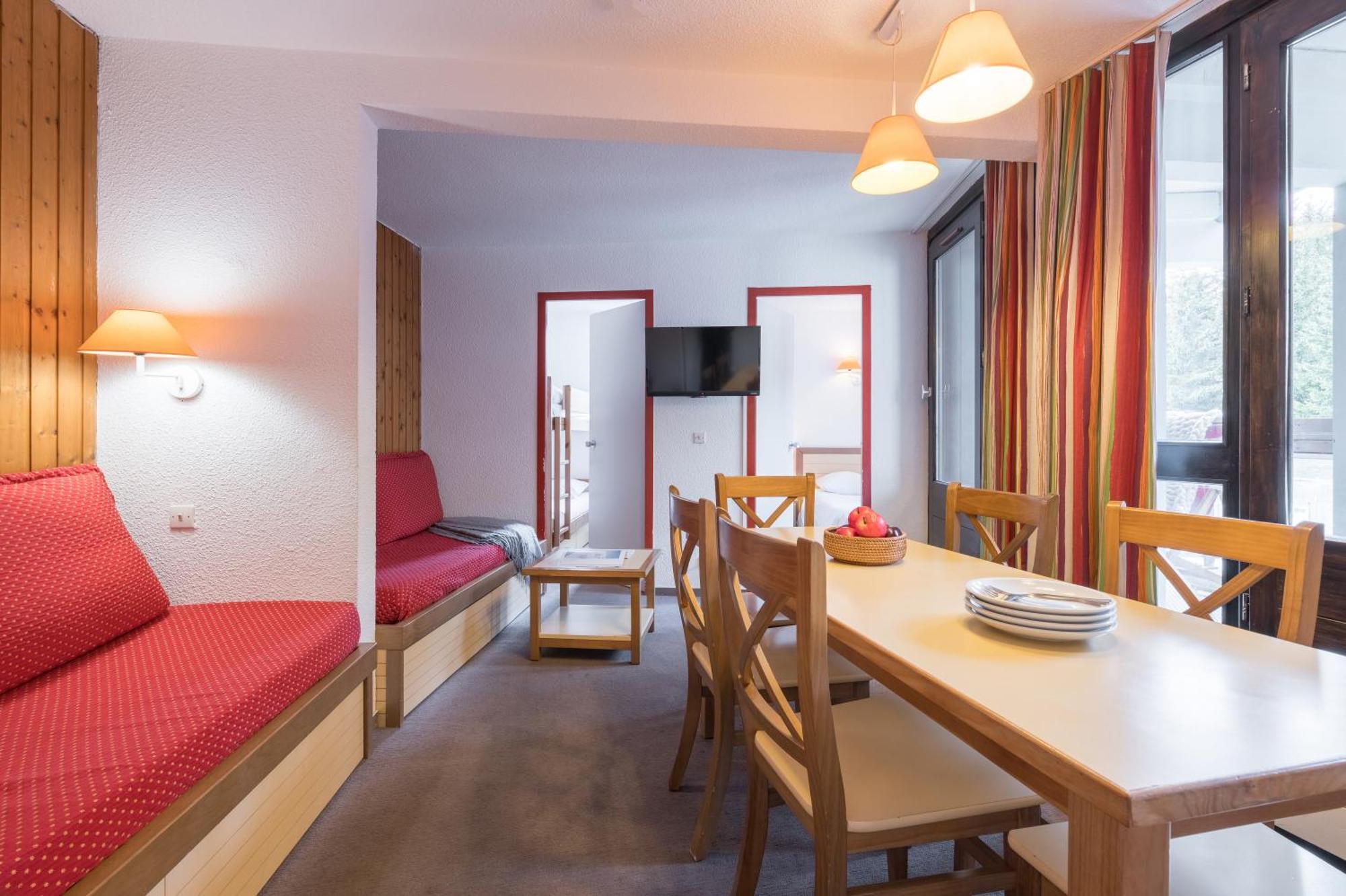 Appartement met 2 Slaapkamers (6 Personen)