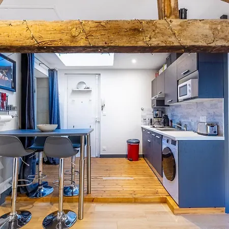 Guestready - Wood And Stone Apt For 2 In Bordeaux-3