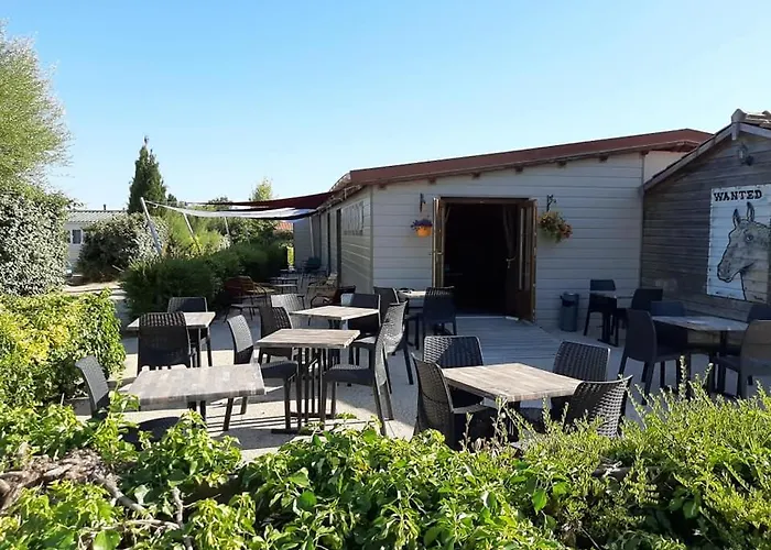 Chalet Les P'tites Maisons dans la Prairie Sallertaine avec Piscine