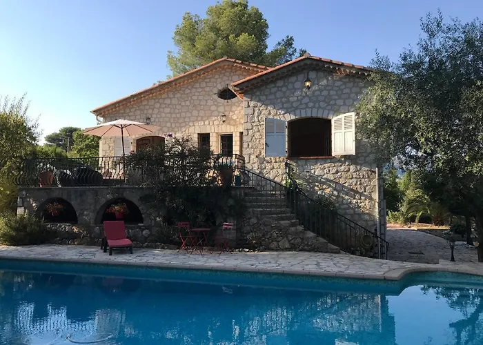 Villa La Pastorale Saint-Paul-de-Vence avec Piscine