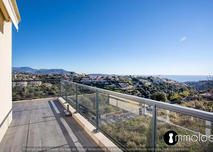 Air-Conditioned Apartment With Pool Garage In A Luxury Residence Nice