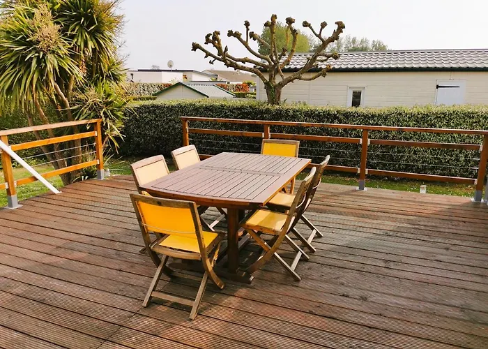 Le Calme Des Dunes - Piscines Chauffees Brem-sur-Mer avec Piscine