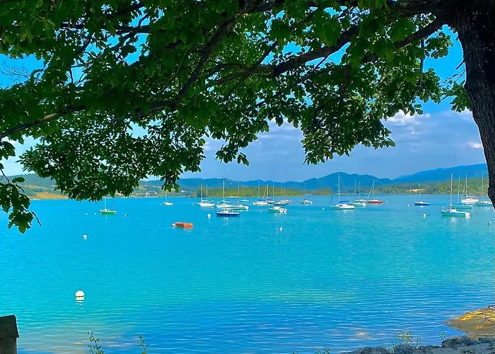 Havre de paix, vue pano, terrasse, piscine, nature. Limoux avec Piscine