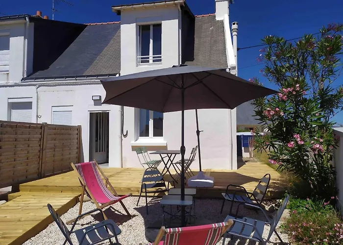 Maison rénovée avec jardin proche grande plage Quiberon Privée