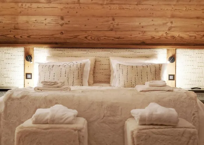 Chalet Whymper avec piscine 150m téléphérique  Megève avec Piscine