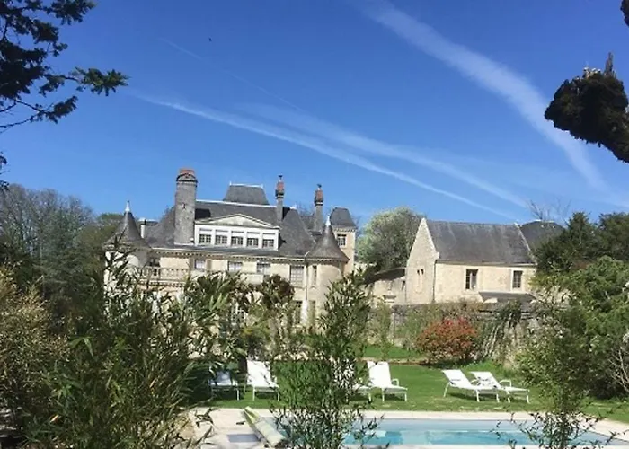 Domaine Plessis Gallu - vacation cottage rental Azay-le-Rideau avec Piscine