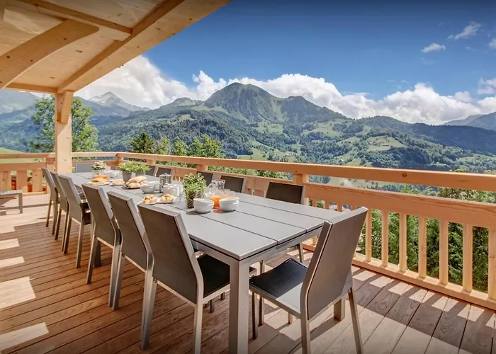 Chalet Nougat - Les Congeres Manigod avec Piscine