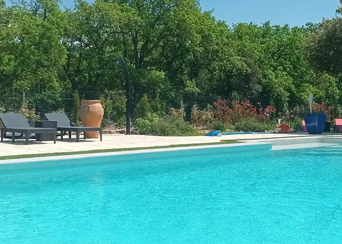 La Pitchounette Mas Val-Chênaie Gordes avec Piscine