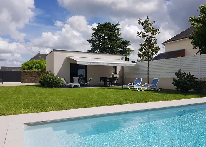 Villa La Chouette d'Amboise avec Piscine