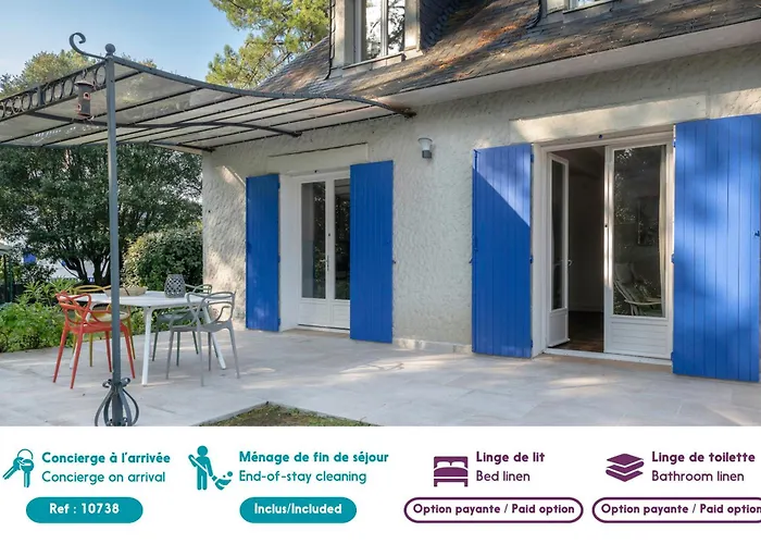 Vacances familiales dans cette grande maison a Pornichet avec Piscine