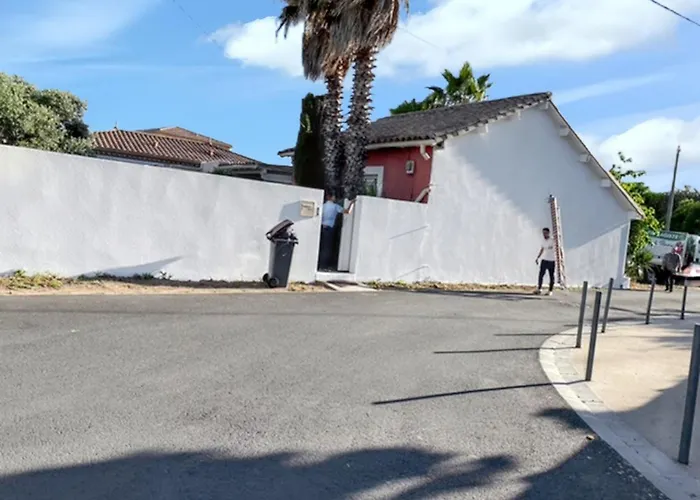 Villa de 3 chambres a Agde a 200 m de la plage avec piscine privee et terrasse amenagee avec Piscine