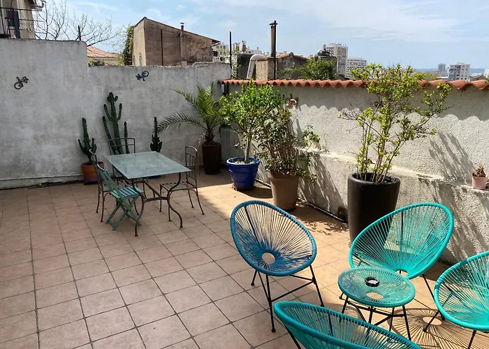 Maison, 2Chambres, Gde Terrasse, Prox Sncf, Friche Et Vieux Port Marseilles