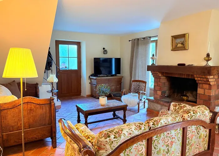 Maison de campagne, deux chambres, vue sur les montagnes Sartène avec Piscine