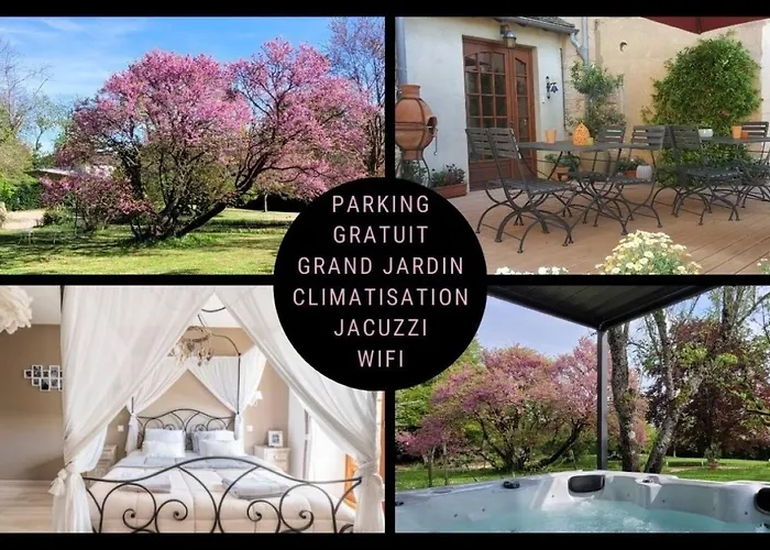B&B Des Histoires D'Anges - Cote Jardin - Accueil Velo Tournus