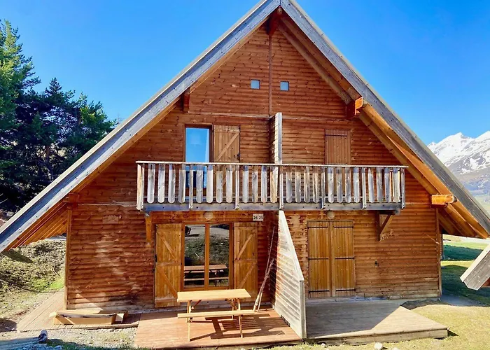Chalet Mitoyen - 3 Pièces, 7 Pers. - Résidence Les Flocons du Soleil, La Joue du Loup, Dévoluy - FR-1-504-442 Saint-Étienne-en-Dévoluy avec Piscine