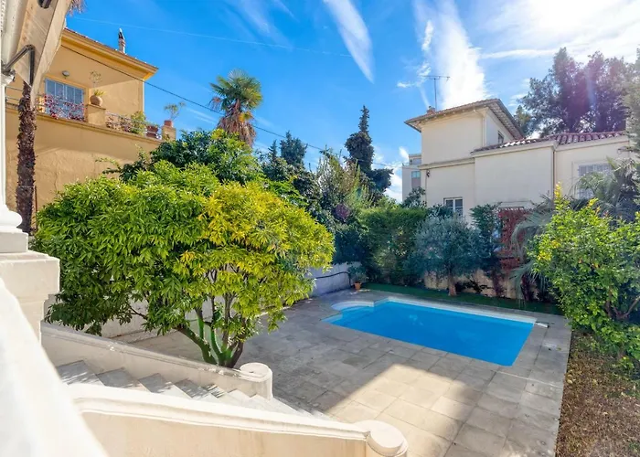 Stylish Art Deco Villa Near The Sea 4 Bdrs Pool And Garage Nice