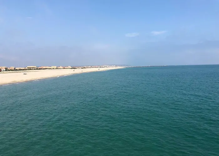 Barcaresa-MAISONNETTE VUE MER PIEDS DANS L'EAU WIFI Leucate Privée
